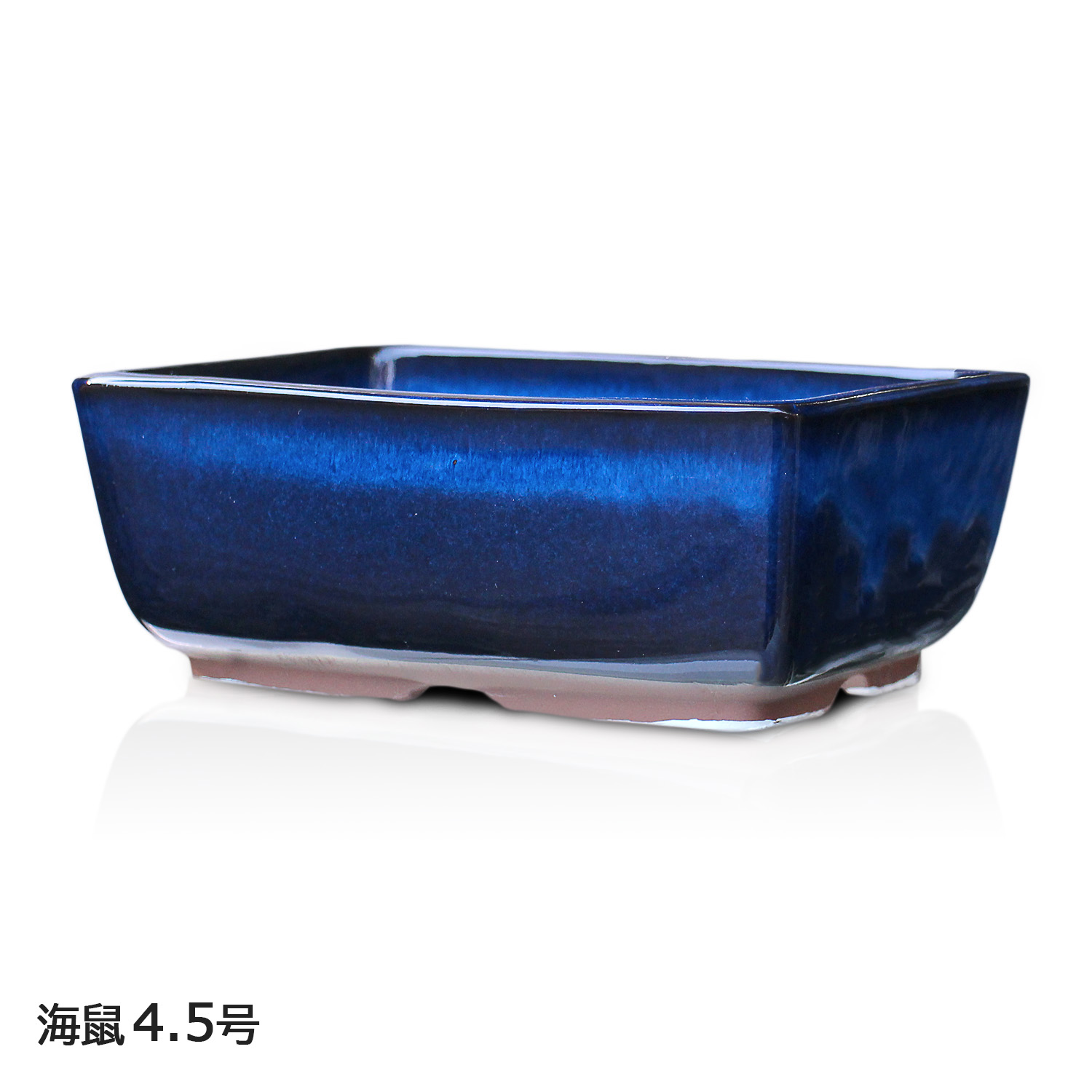 楽天市場】盆栽鉢 陶器 4〜5号 ナデ角 おしゃれ 専門店 ミニ 小さい う