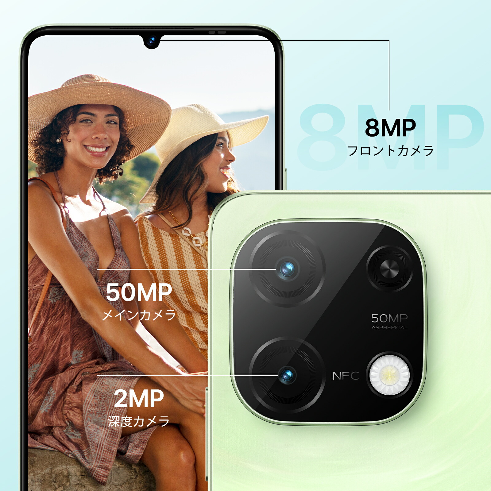 楽天市場】UMIDIGI スマホ 携帯電話 G9T/G9C 4G対応 8/12GB RAM+128GB