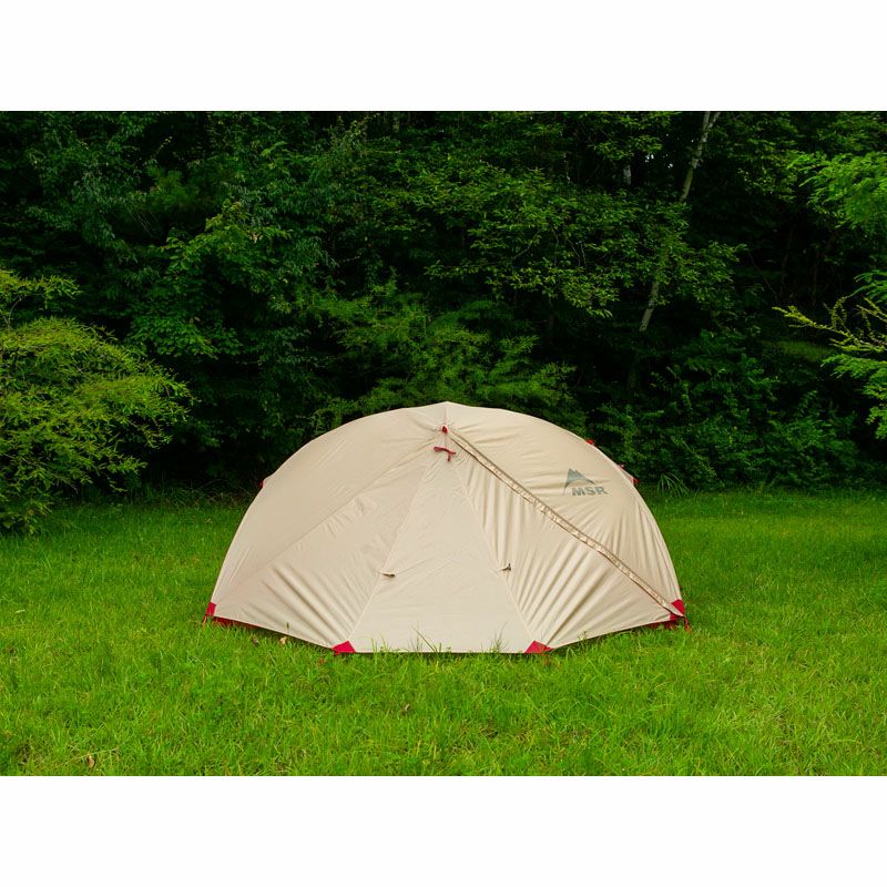 楽天市場】MSR エムエスアール エリクサー3 タン テント キャンプ