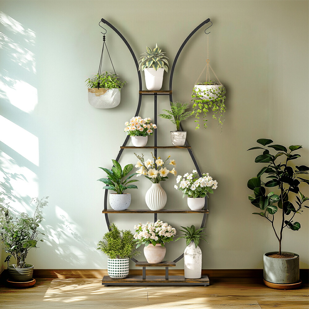 楽天市場】【在庫一掃！】UNHO フラワースタンド 室内 プランター