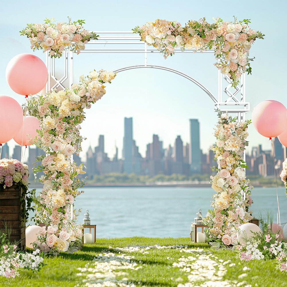 楽天市場】【在庫一掃！】UNHO フラワーアーチ 結婚式 ガーデンアーチ