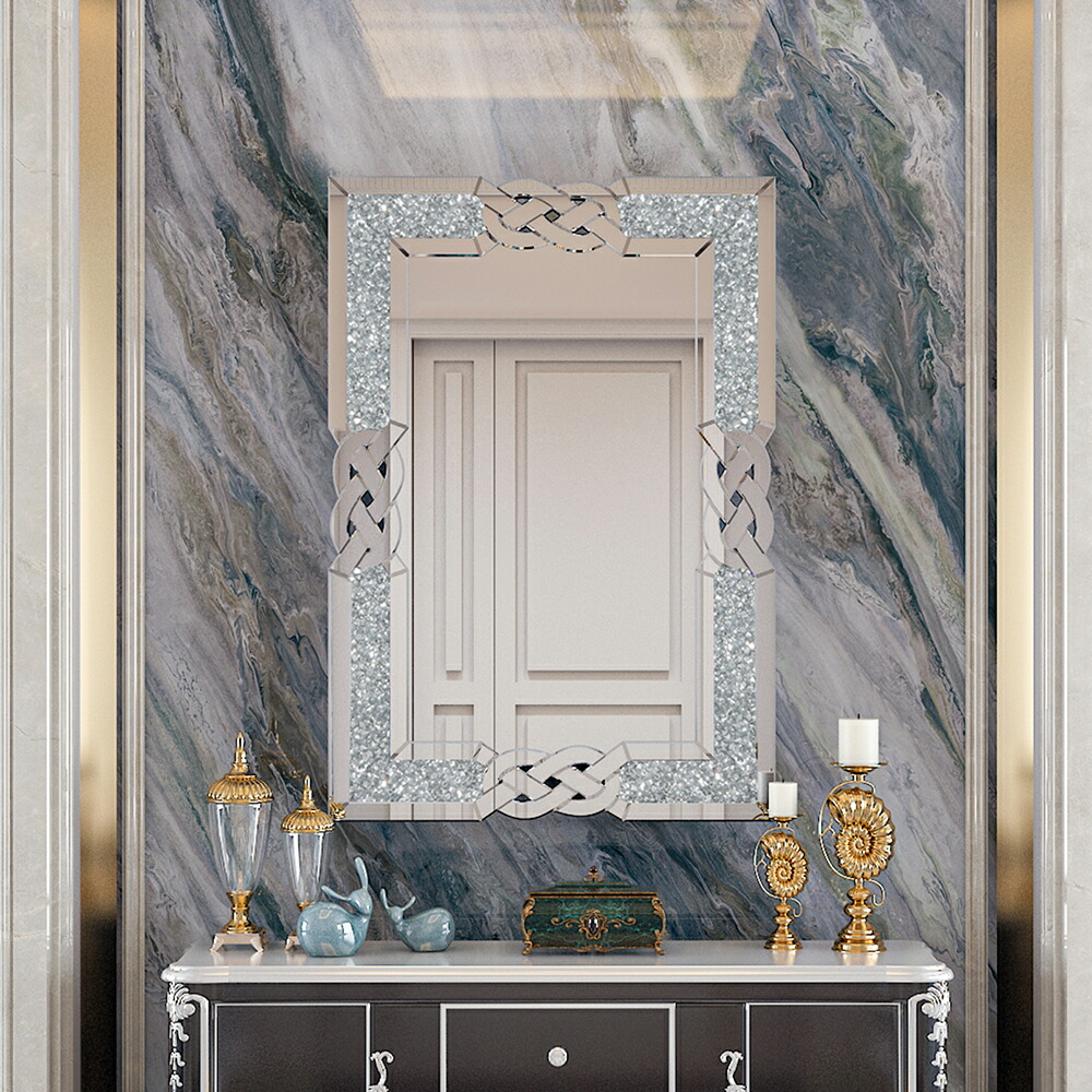 楽天市場】UNHO 鏡 壁掛け ウォールミラー 洗面台 ミラー 鏡 姿見鏡