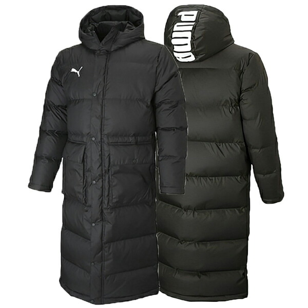 楽天市場】プーマ puma TEAM LIGA ロングダウンコート 657736 ブラック