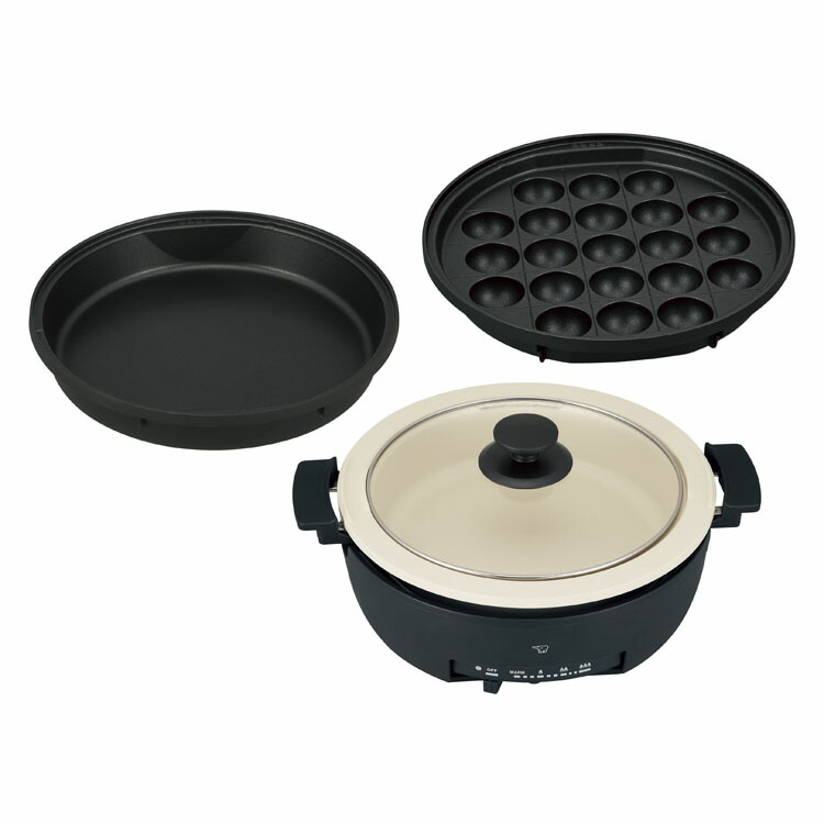 楽天市場】≪最大400円クーポン≫象印 グリルなべ ブラック EP-FS30-BA