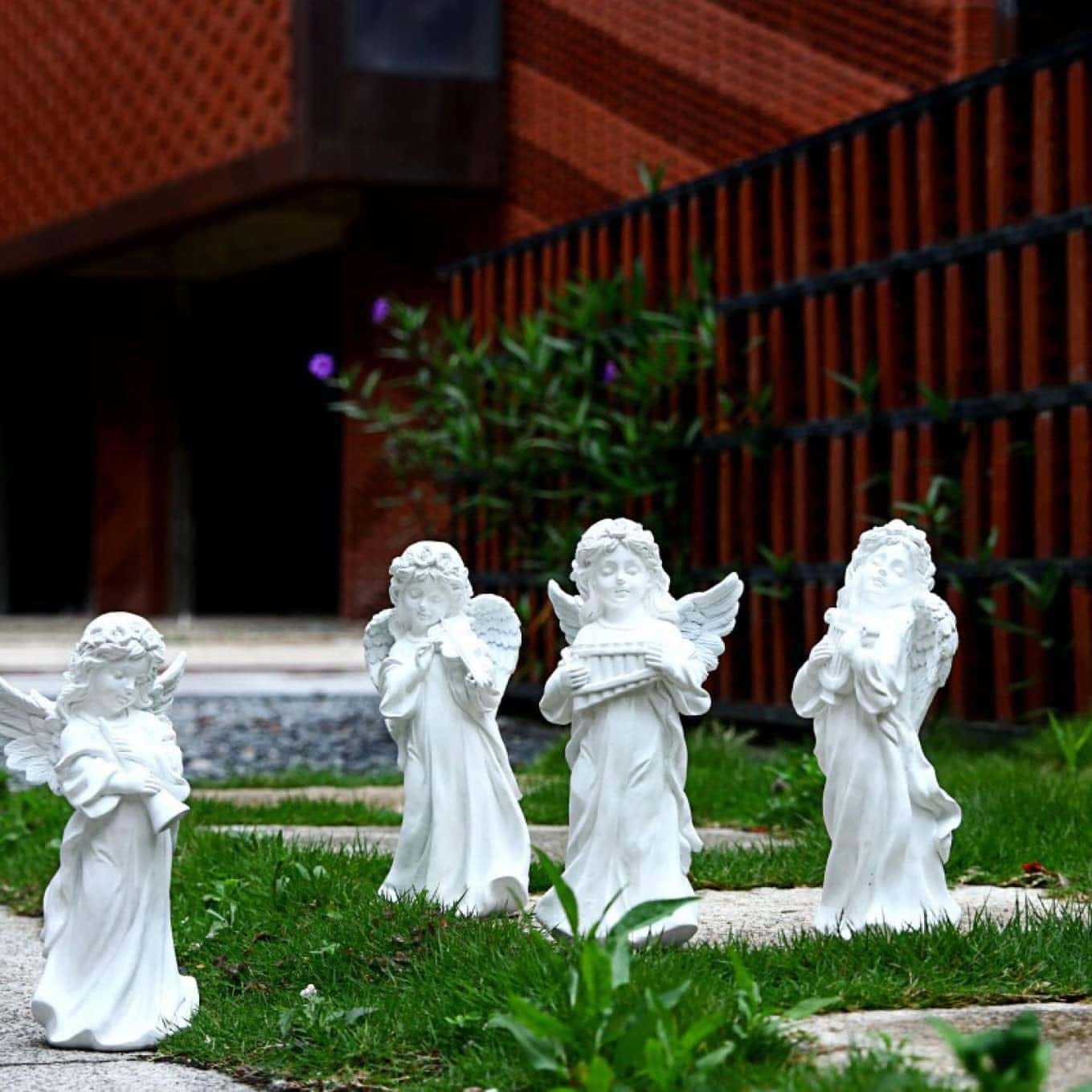 楽天市場】ガーデニング 置物 フィギュア ガーデン飾り おしゃれ 庭の