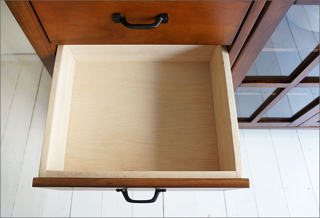 楽天市場】ガラスキャビネット/シャビーアンティークウッド木製レトロ