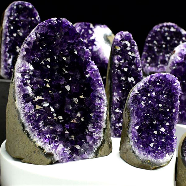 楽天市場】◇重さで選べる◇ 厳選 アメジスト クラスター カットベース