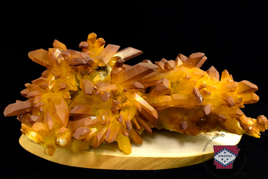 楽天市場】◇全品採掘鉱山より直輸入◇アーカンソー 水晶 ゴールデン