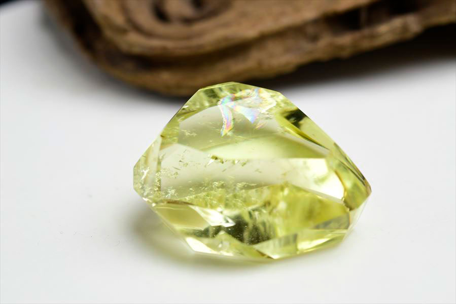 楽天市場】虹入り シトリン 不定形タンブル 黄水晶□ブラジル産