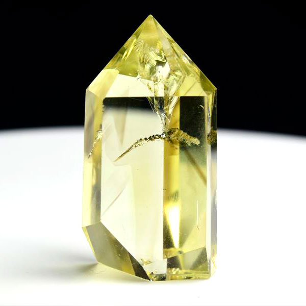 楽天市場】シトリン ポイント 六角柱 ファントムブラジル産□非加熱