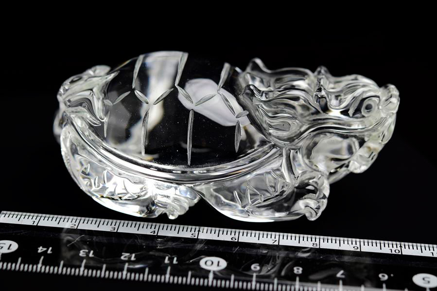 楽天市場】◇正財運◇ 天然 水晶 龍亀 ロングイ彫刻 置物◇最上級の