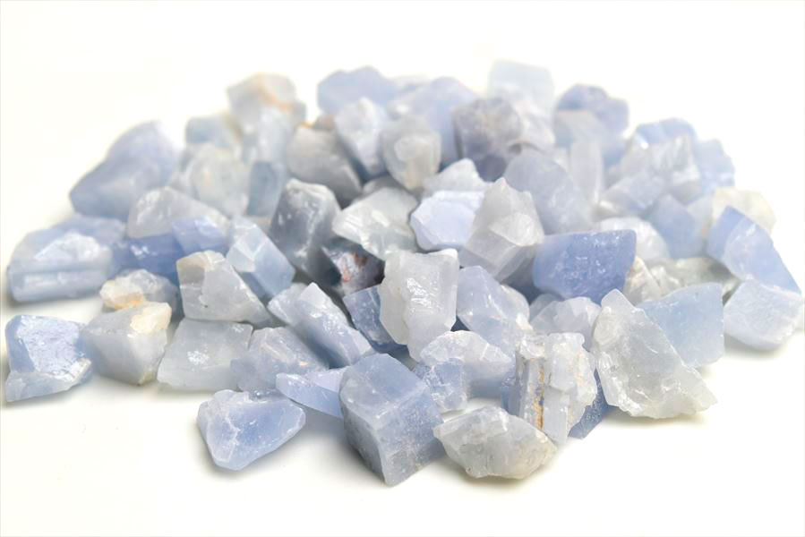 楽天市場】ブルーカルサイト 原石 さざれ メキシコ産【約100g詰合せ