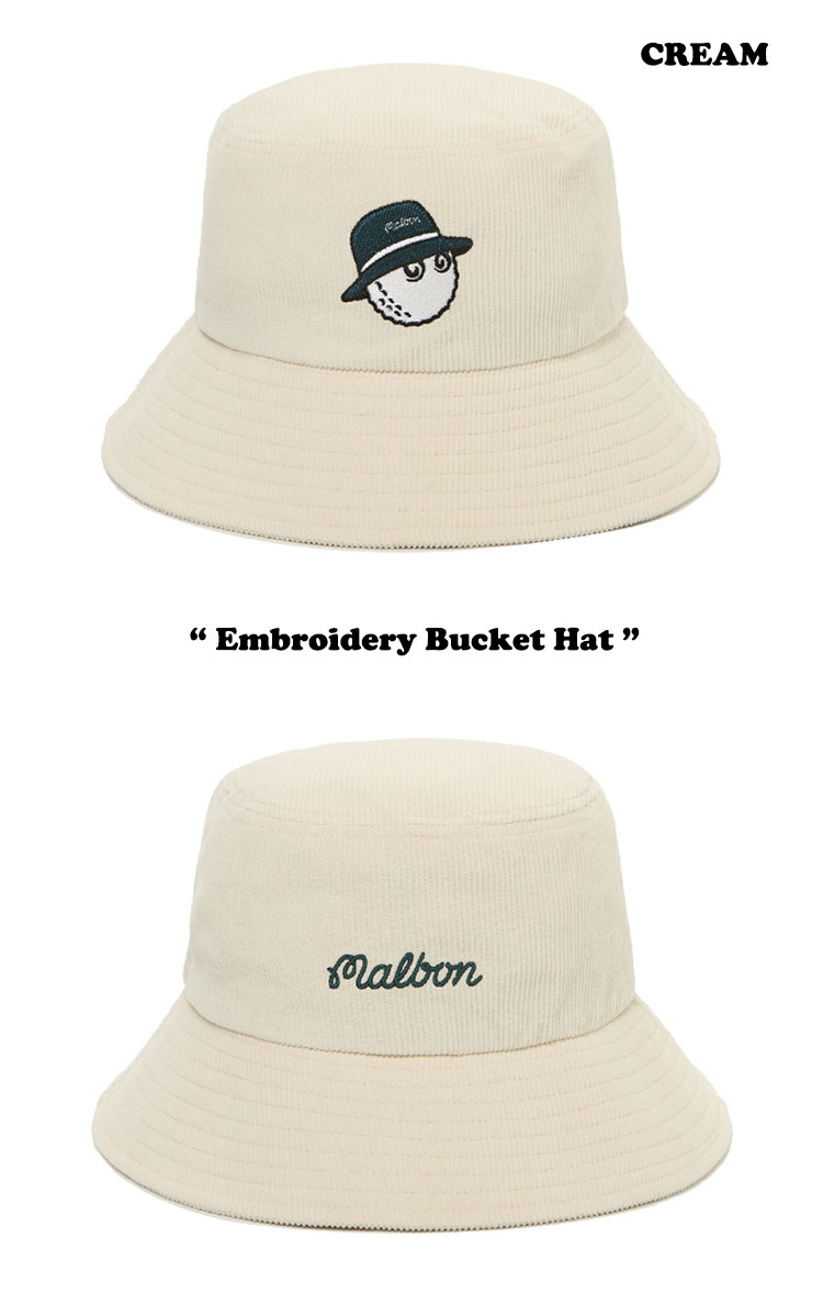 楽天市場】マルボンゴルフ バケットハット MALBON GOLF Embroidery