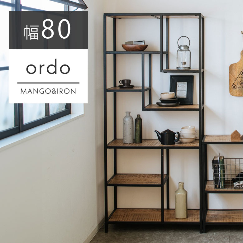 楽天市場】シェルフ 棚 木製 アイアンラック スチールラック オープン