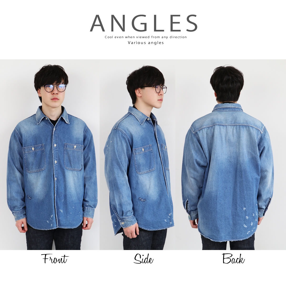 楽天市場】メンズシャツ ジョンブル Johnbull 8オンス ハードワーカー