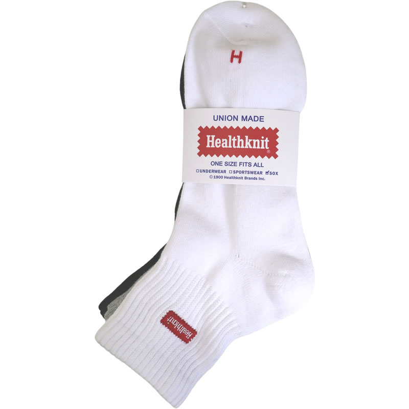 楽天市場】【3足組】Healthknit ヘルスニット クォーターソックス 3P