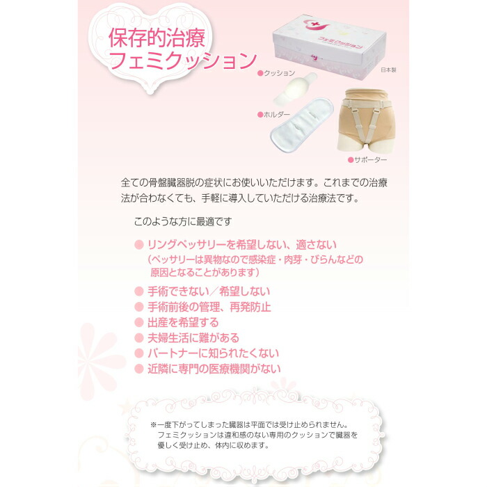 楽天市場】フェミクッション 【(らくらく) スターターキット