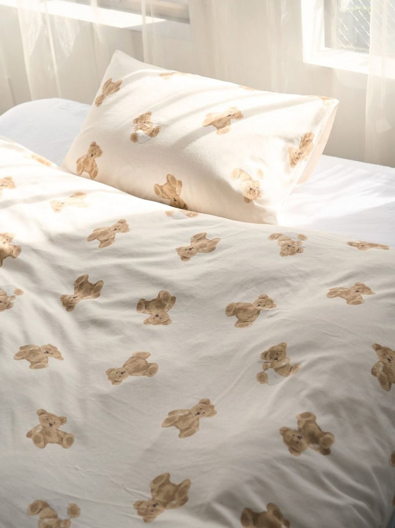 楽天市場】【Sleep】ベア柄2点セット(ダブル) gelato pique Sleep