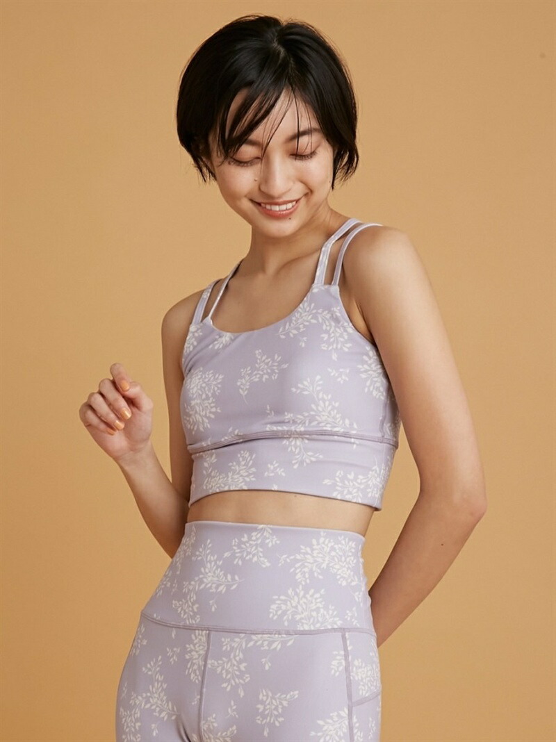 楽天市場】【emmi yoga】ONLINE限定リトルフラワーブラトップ&レギンス