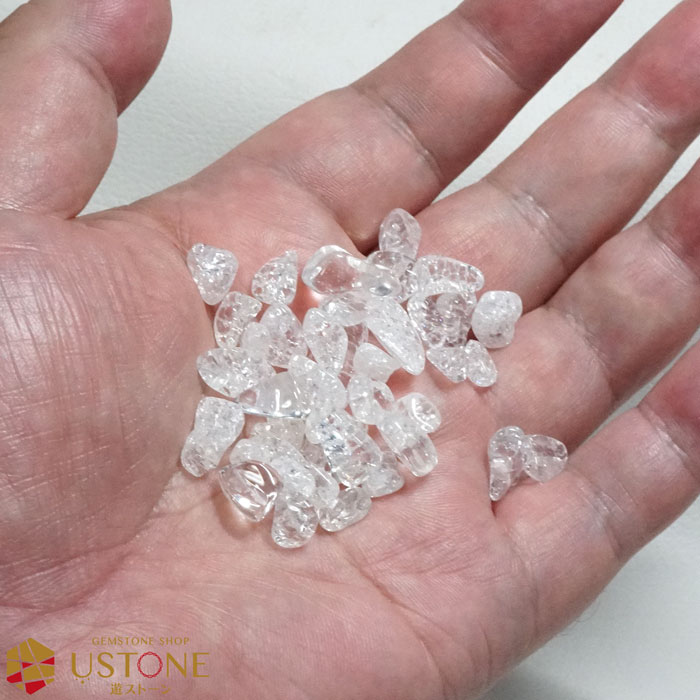 楽天市場】【10％OFF】クラック水晶 さざれ 爆裂水晶 100g 天然石