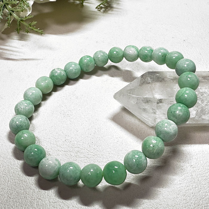 楽天市場】糸魚川翡翠 ヒスイ ブレスレット 7.5mm【鑑別書付き