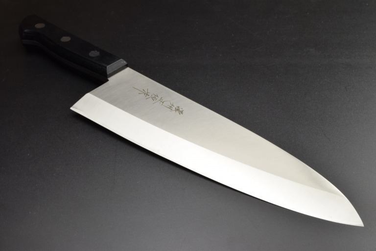 楽天市場】濃州正恒作 包丁 ステンレス出刃包丁 210mm MSD-210 : 岐阜