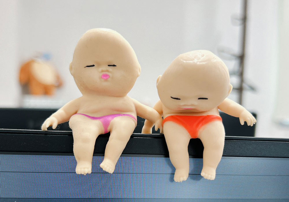 楽天市場】フィジットベビー スーパータイニー 蓄光タイプ ミニ 約7cm