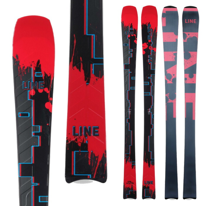 楽天市場】LINE ライン スキー板 BLADE 板単品 24-25 モデル : ski