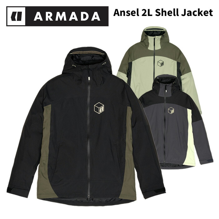 楽天市場】ARMADA アルマダ ウェア Ansel 2L Shell JKT 24-25(2025