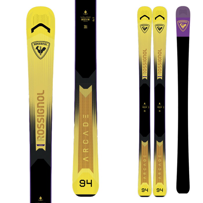 楽天市場】ROSSIGNOL ロシニョール スキー板 ARCADE 94 OPEN 板単品 25