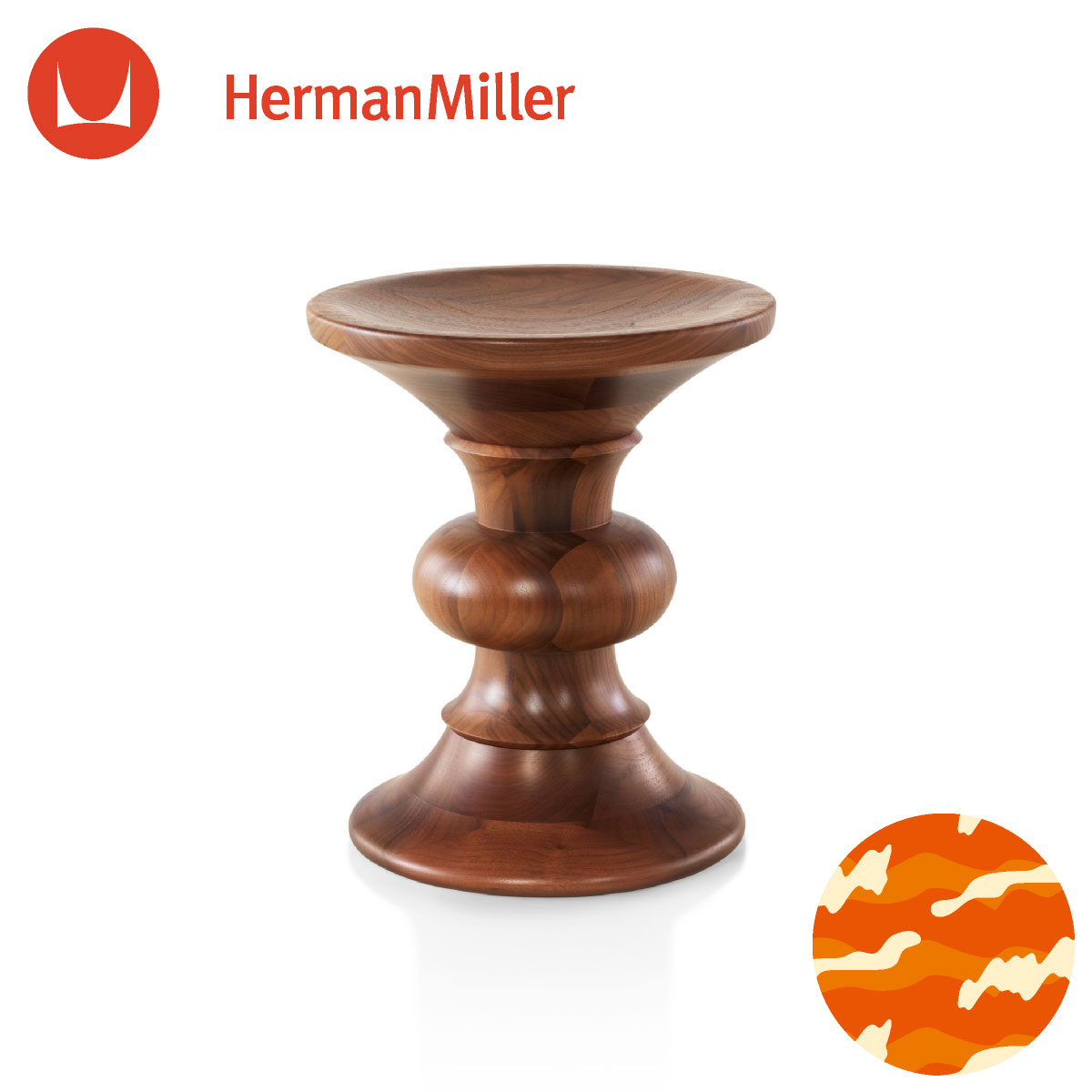 楽天市場】【ハーマンミラー正規品】イームズターンドスツール 412（旧