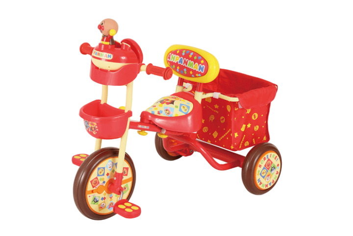 楽天市場】アンパンマンデラックスR 三輪車【エム アンド エム】M＆M