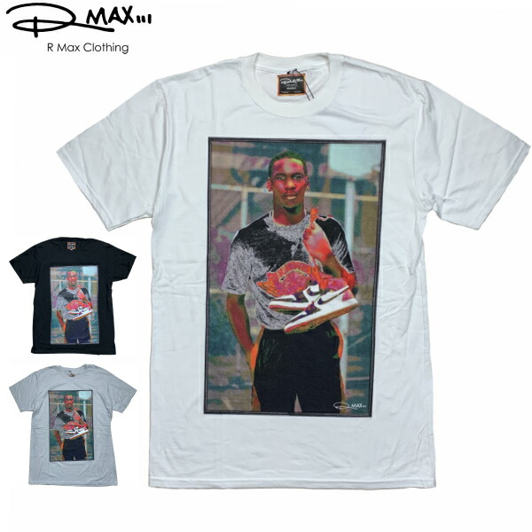 楽天市場】【あす楽】R MAX プリントTシャツ Michael Jordan マイケル