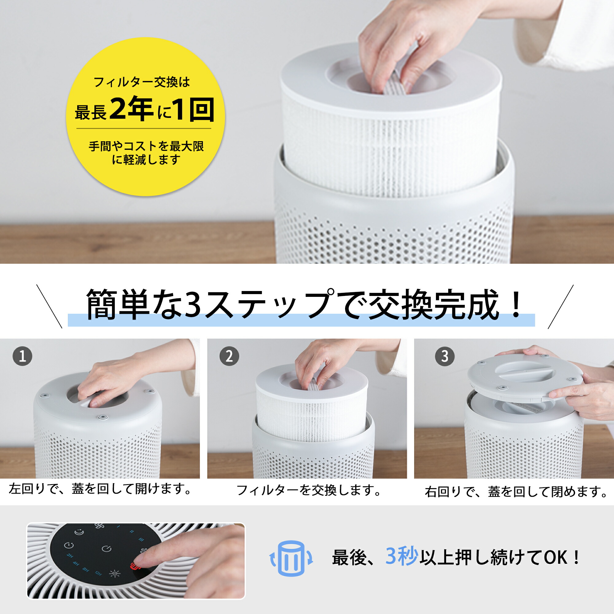楽天市場】【SS期間中2,600円OFFクーポン】空気清浄機 Levoit ペット