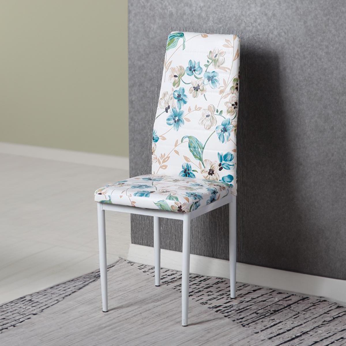 楽天市場】VeroMan チェア ダイニングチェア 椅子 フラワー 花柄 花