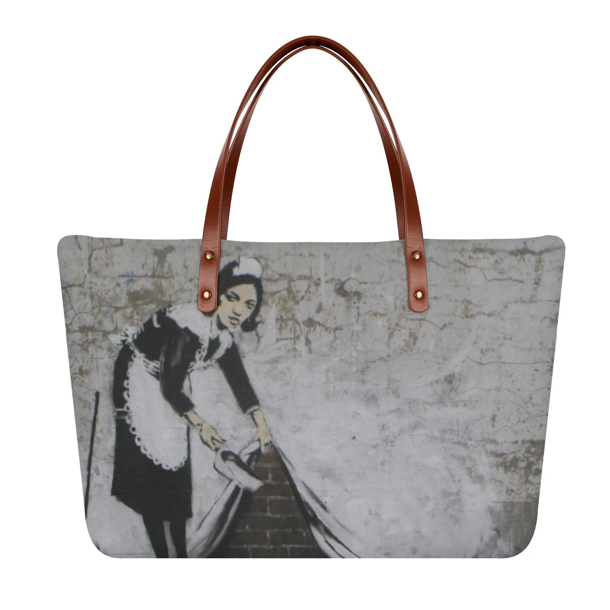 楽天市場】トートバッグ バンクシーの通販