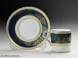 楽天市場】【ウエッジウッド】コロンビア ブルー＆ゴールド カップ