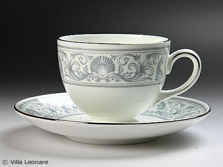 楽天市場】【ウエッジウッド】ドルフィン ホワイト カップ＆ソーサー