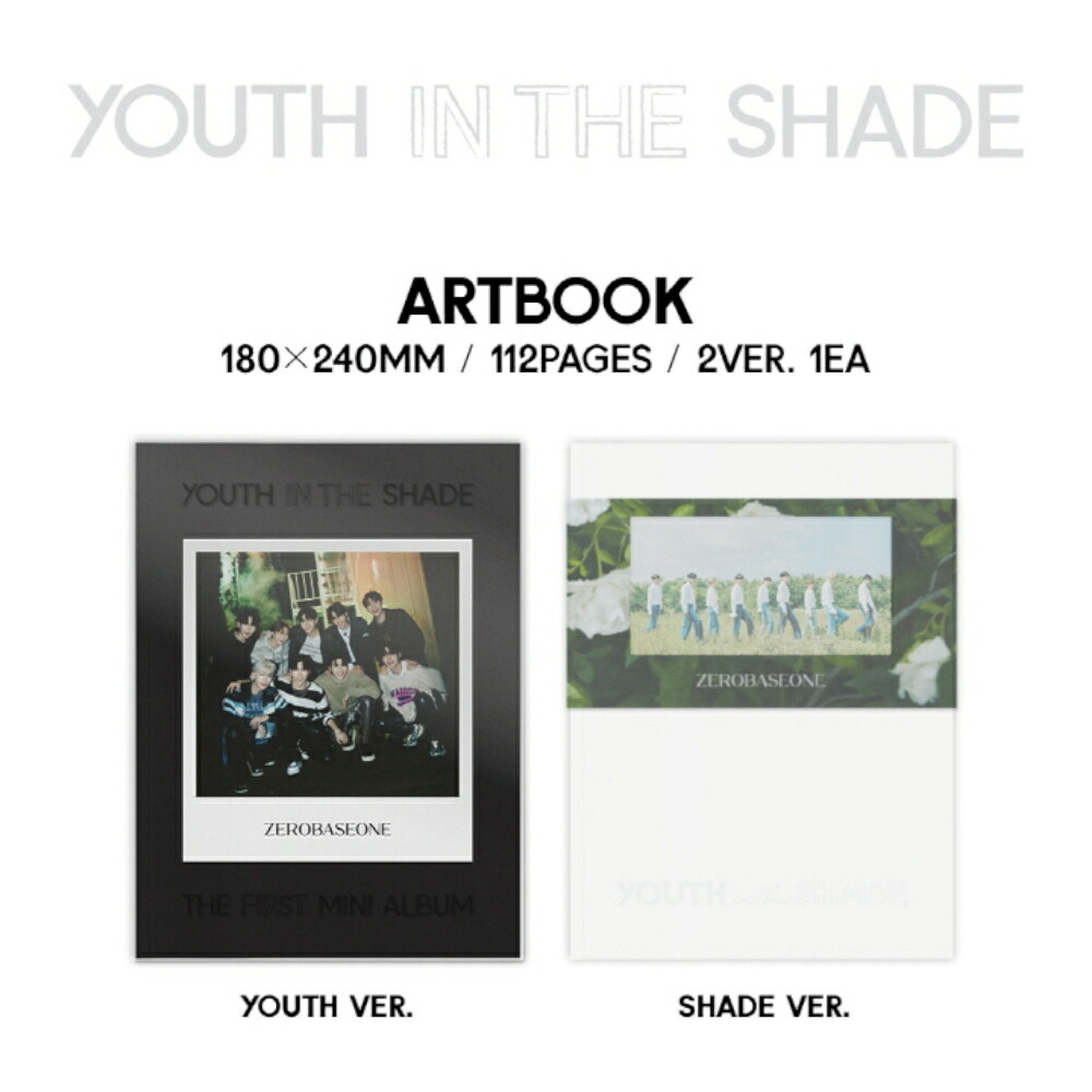 楽天市場】【送料無料】ZEROBASEONE YOUTH IN THE SHADE デビュー ミニ