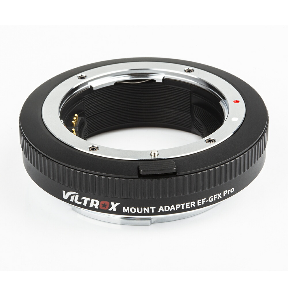 楽天市場】VILTROX EF-GFX PRO カメラレンズマウントアダプター オート