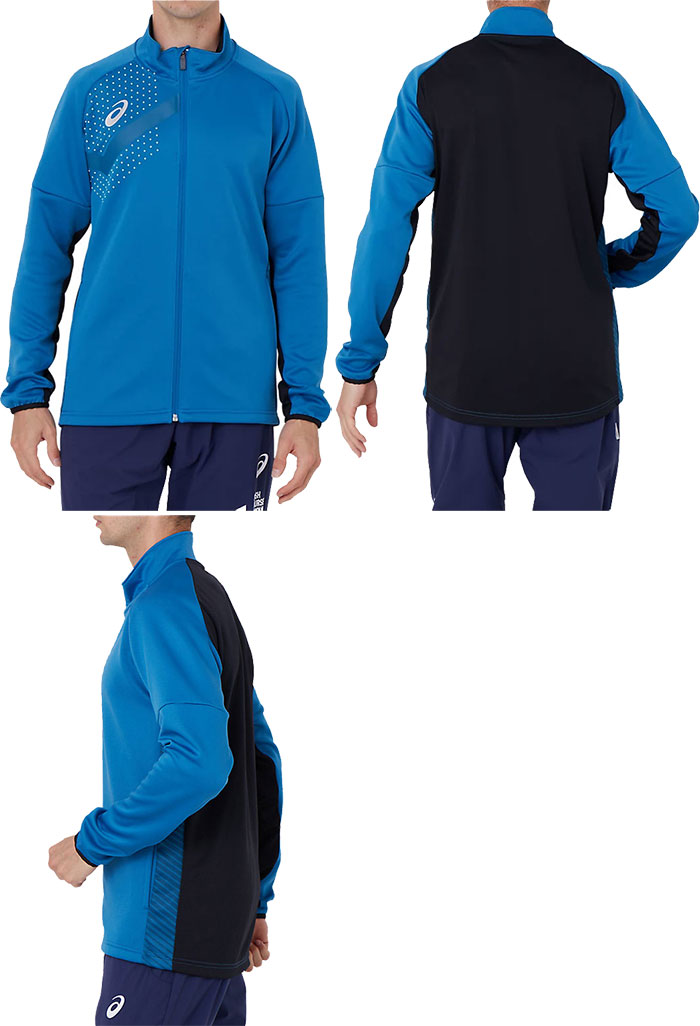 楽天市場】アシックス メンズ サッカー トレーニングジャケット