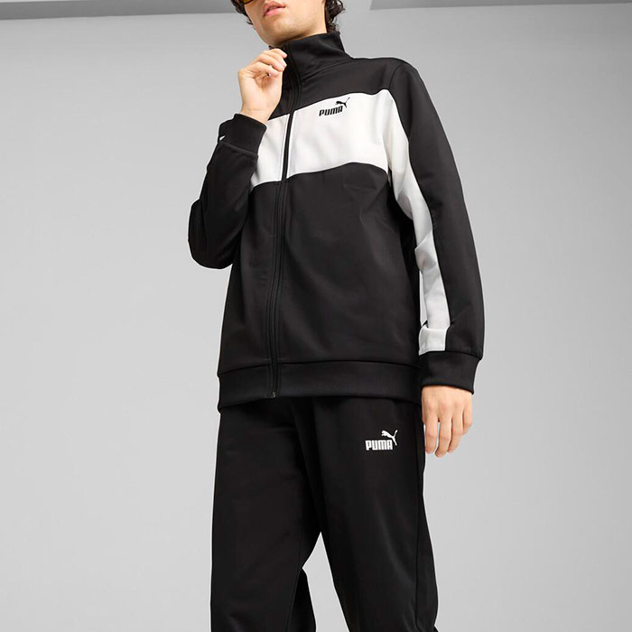 楽天市場】上下セット プーマ メンズ ポリ カラーブロックスーツ