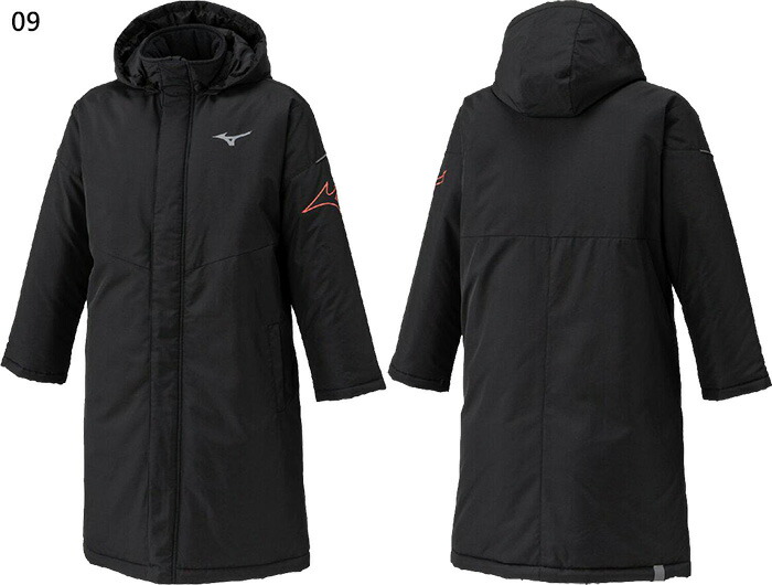 楽天市場】ミズノ ジュニア キッズ JR中綿コート ベンチコート