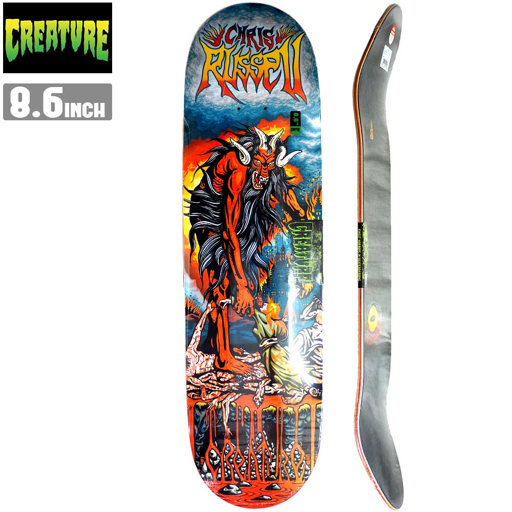楽天市場】＼今だけ！全品ポイント2倍／スケボー デッキ CREATURE