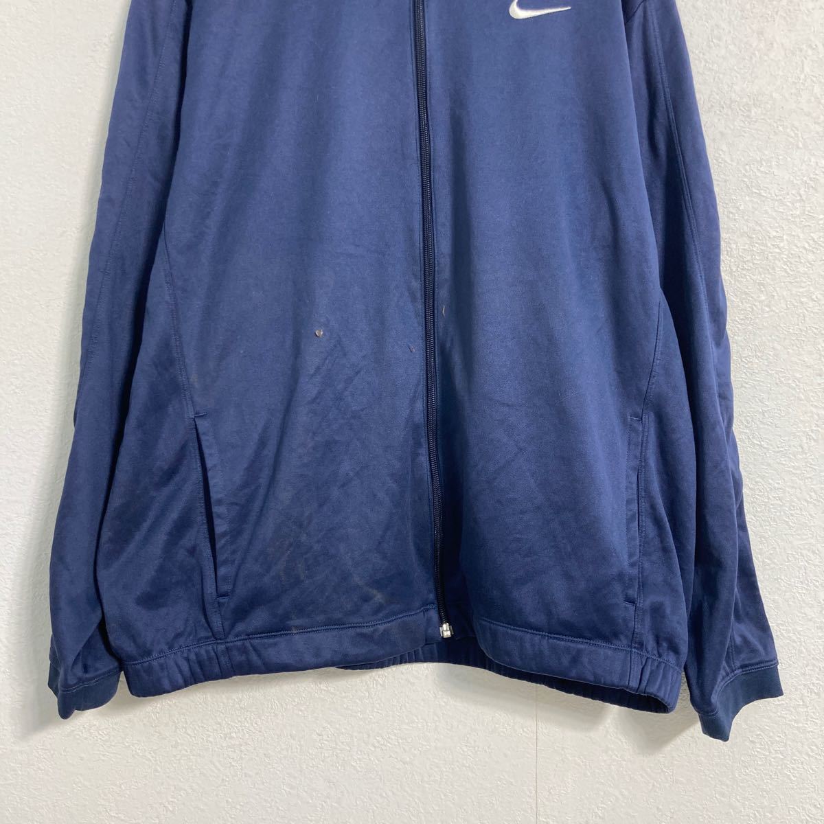楽天市場】【中古】【古着】 NIKE トラック ジャケット L ネイビー