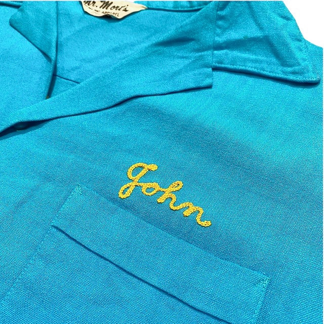 楽天市場】60's Mr.Mort's Bowling Shirt / ボウリングシャツ オープン