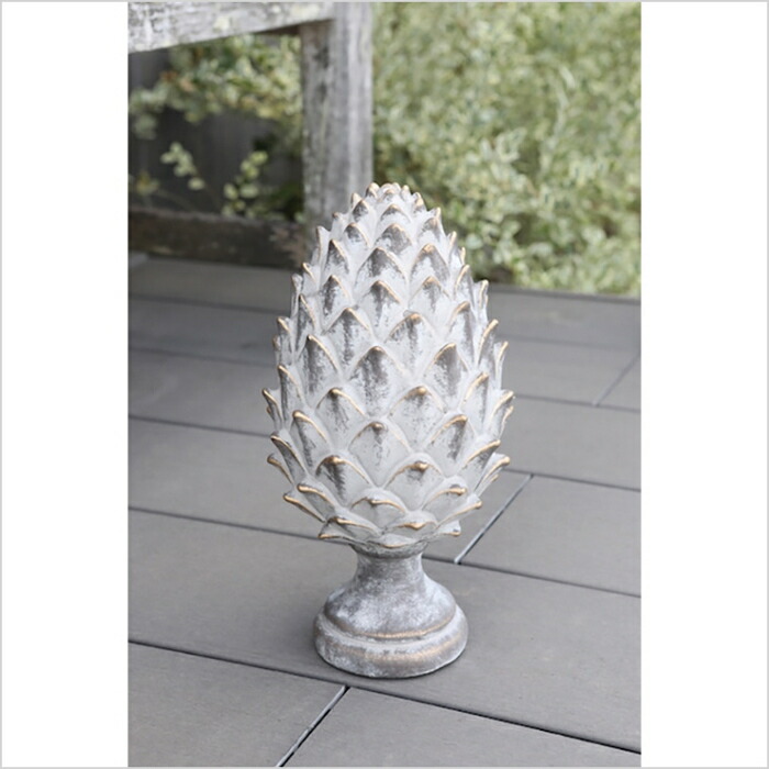 楽天市場】オブジェ 置物 ガーデン 室内 アーティチョーク