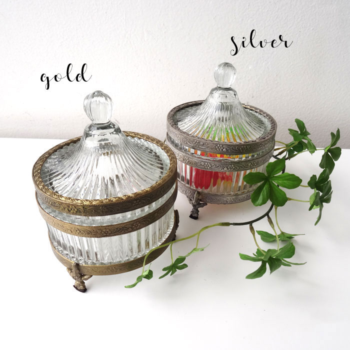 楽天市場】ガラスケース ガラスボックス 蓋付き アンティーク調