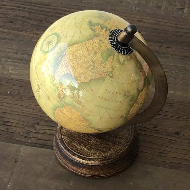 楽天市場】地球儀 インテリア オブジェ アンティーク おしゃれ