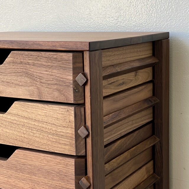 楽天市場】レターケース A4 収納 木製レターケース ウォールナット無垢